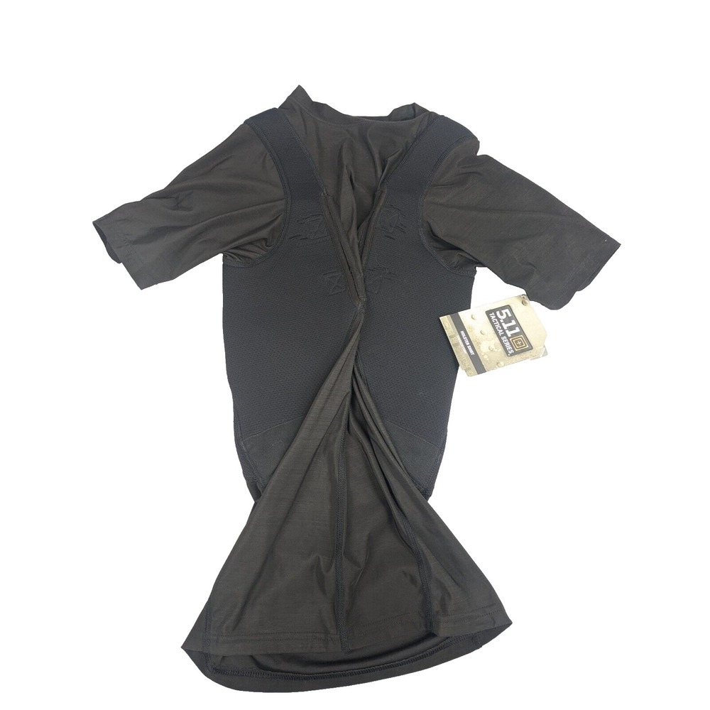 511 Tactical Series Holster T-Shirt Small Stretch Compression Padded‎ Pockets